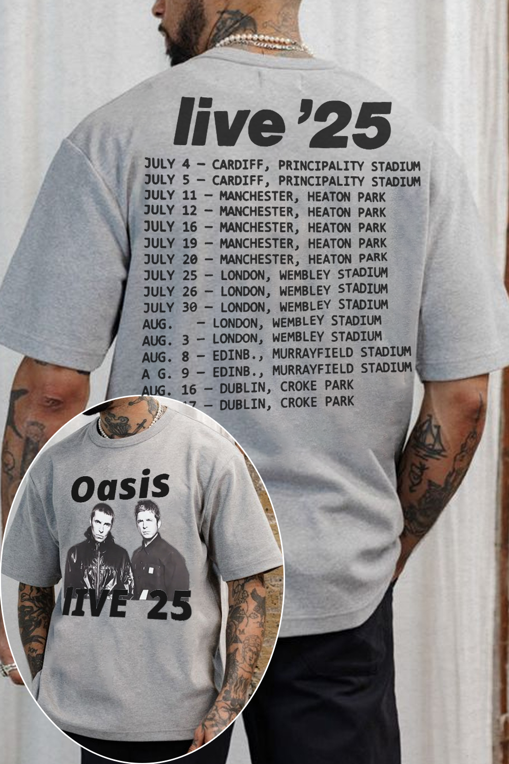 Oasis Fan tee