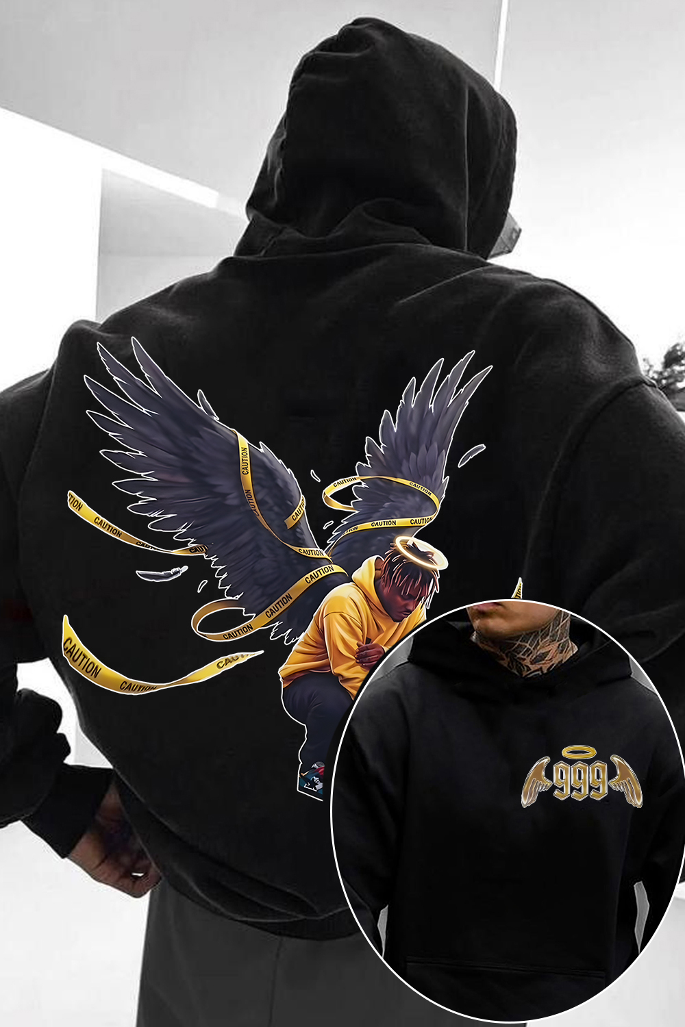 😱 Juicewrld 999 Hoodie