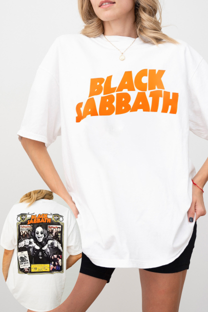 Blacksabbath Ozzyosbourne women tee
