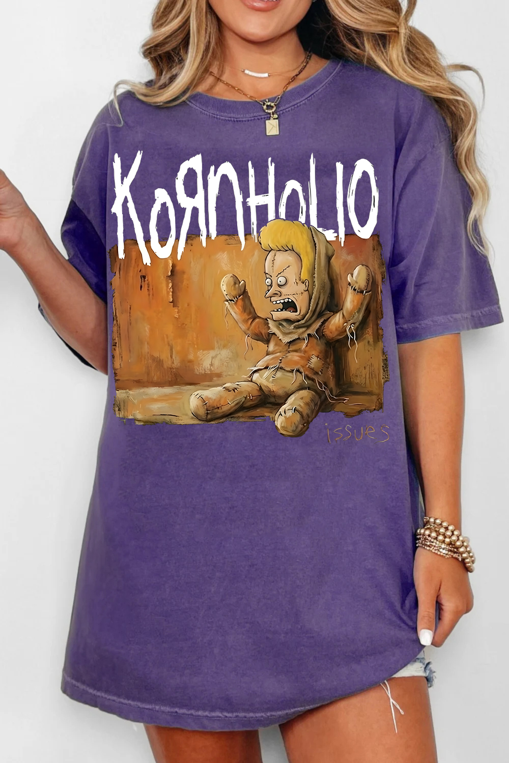 Korn Numetal Tee For Women