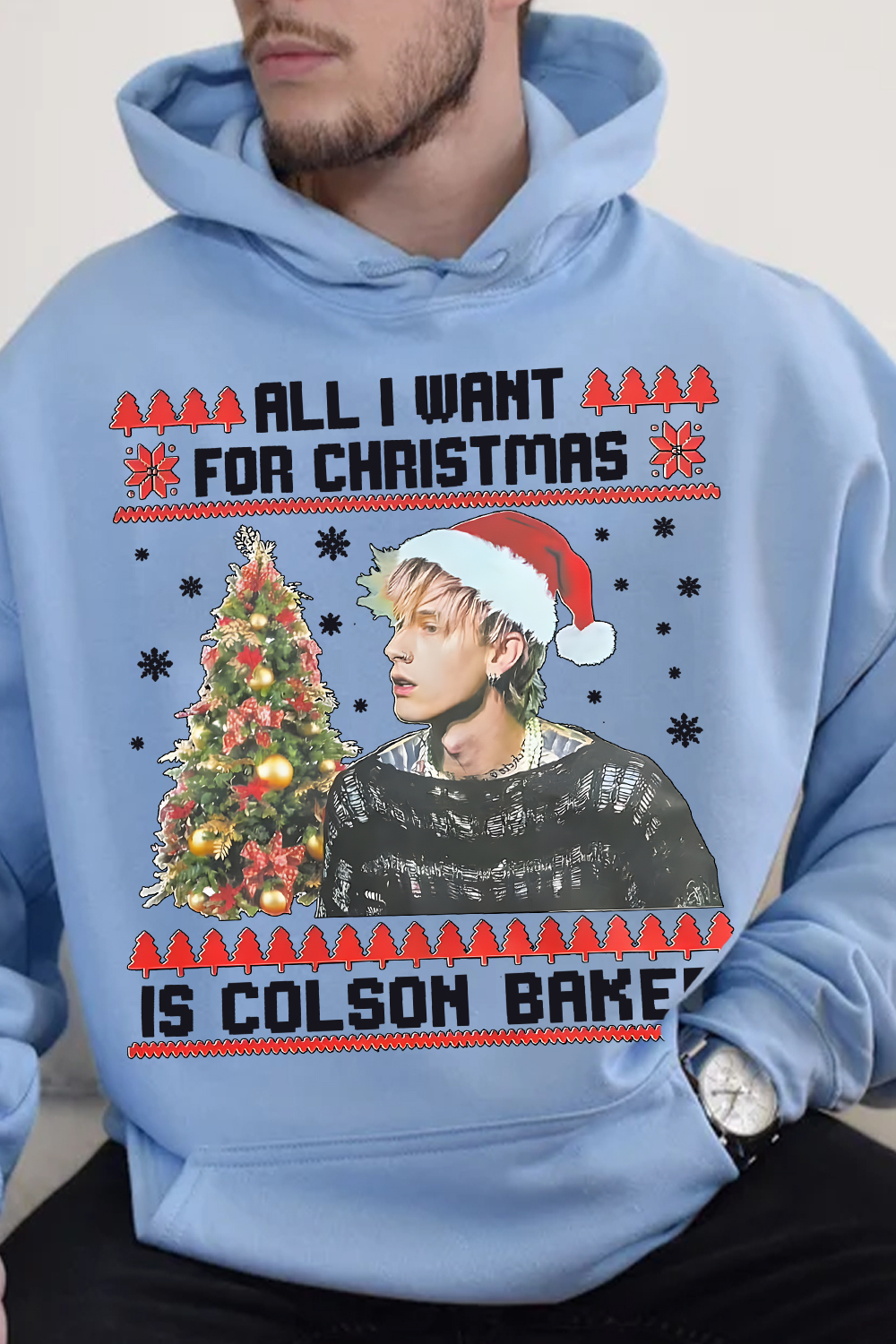 Christmas MGK Men Hoodie