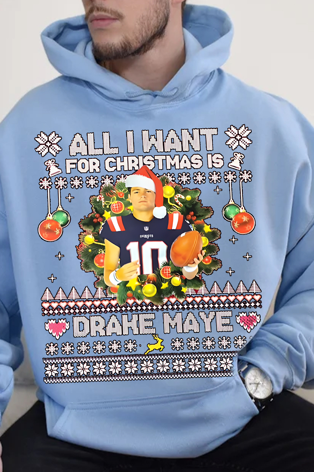 Drake Maye Hoodie