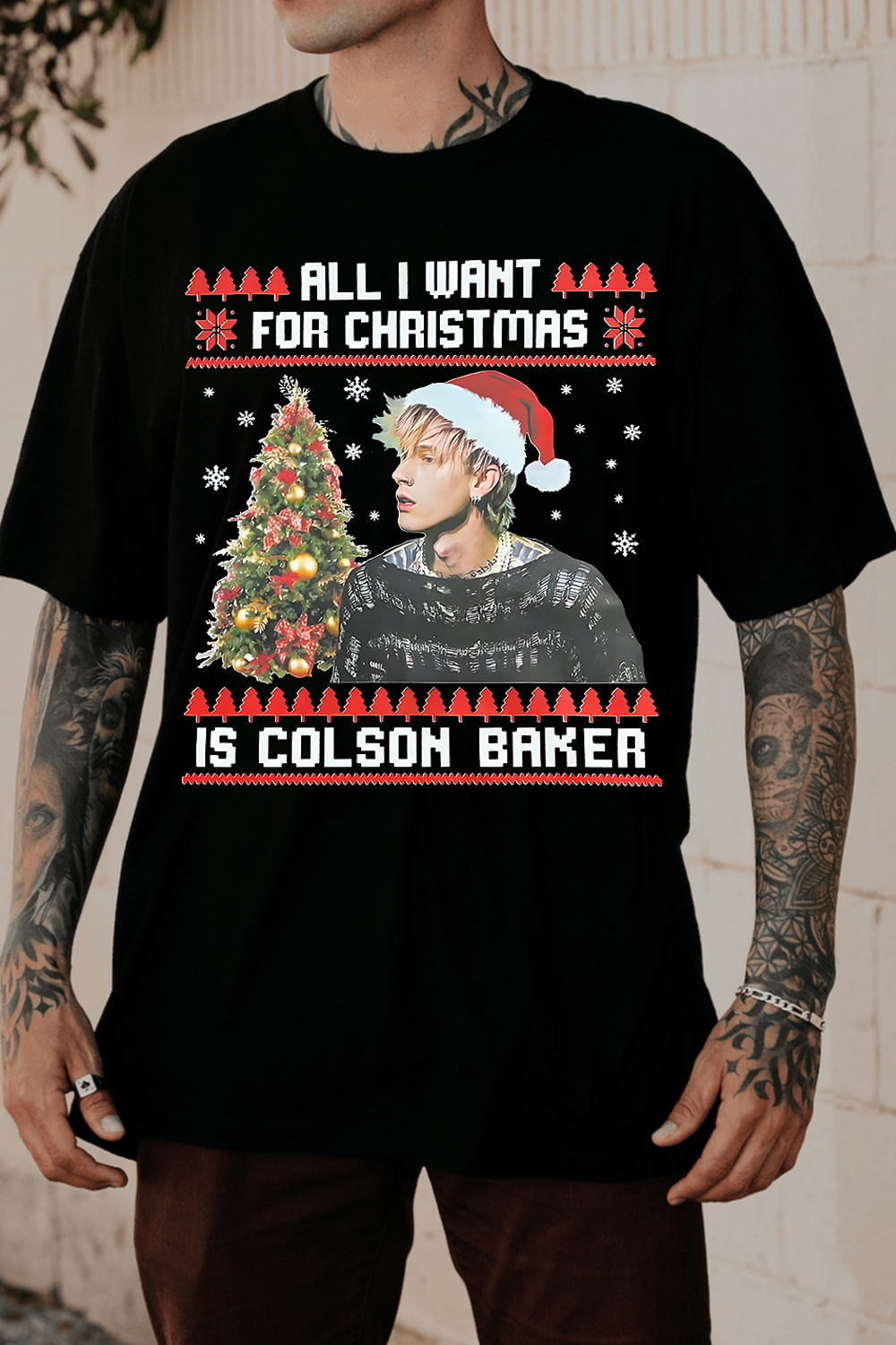 Christmas MGK Tee For Men