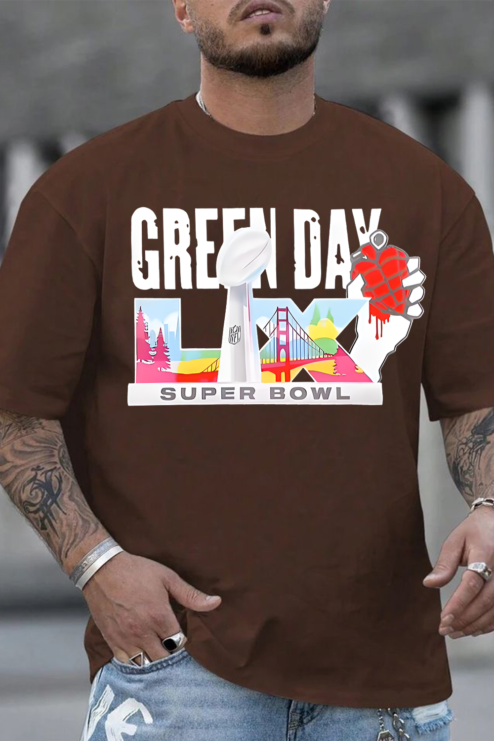 Super Bowl Green Day Shirt