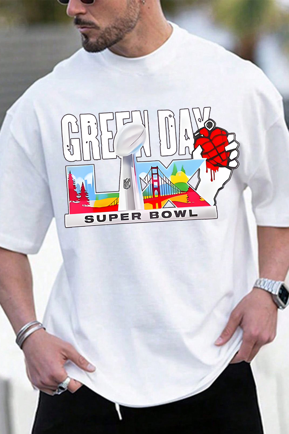 Super Bowl Green Day Shirt