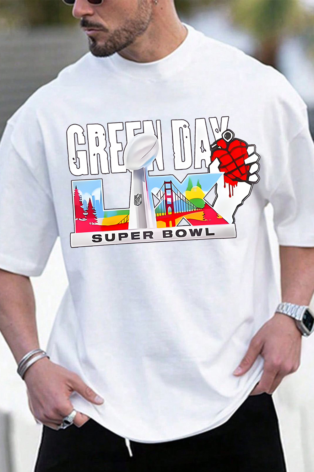 Super Bowl Green Day Shirt