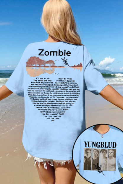 YungBlud Zombie Lyrics Shirt ❤️
