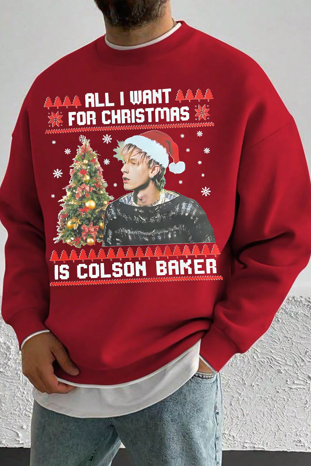 Christmas MGK Sweatshirt For Men