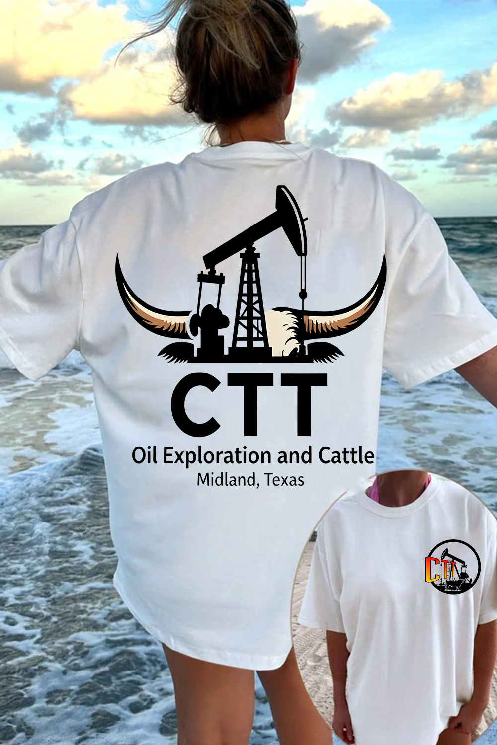 CTT Oil Exploration & Cattle Shirt