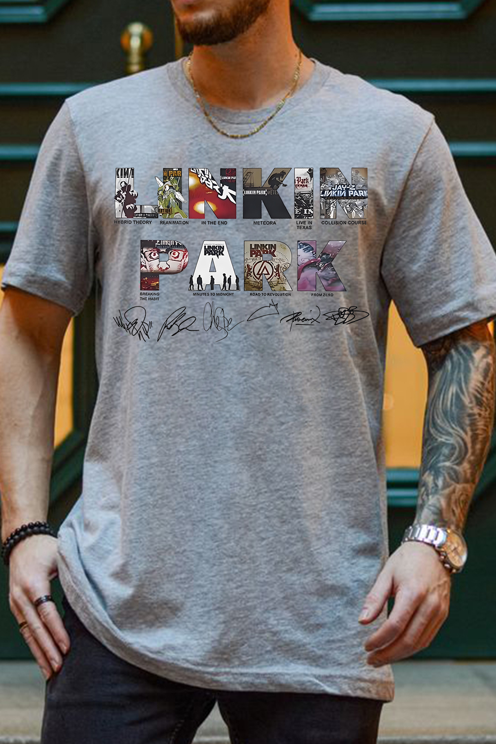 linkin Album Tee For Men