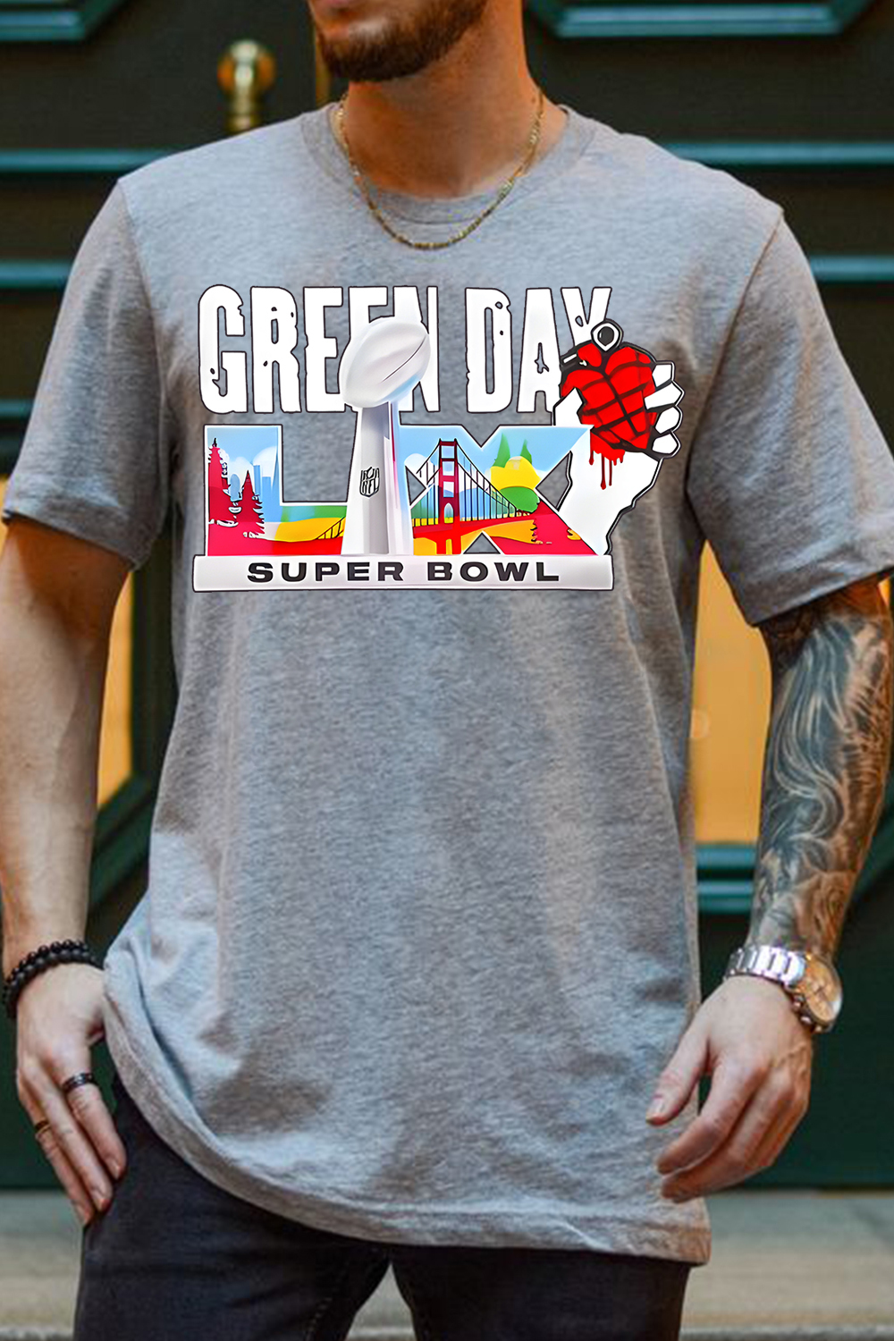 Super Bowl Green Day Shirt