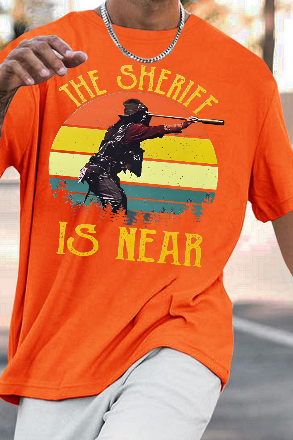 The Sheriff is near  blazingsaddles tee
