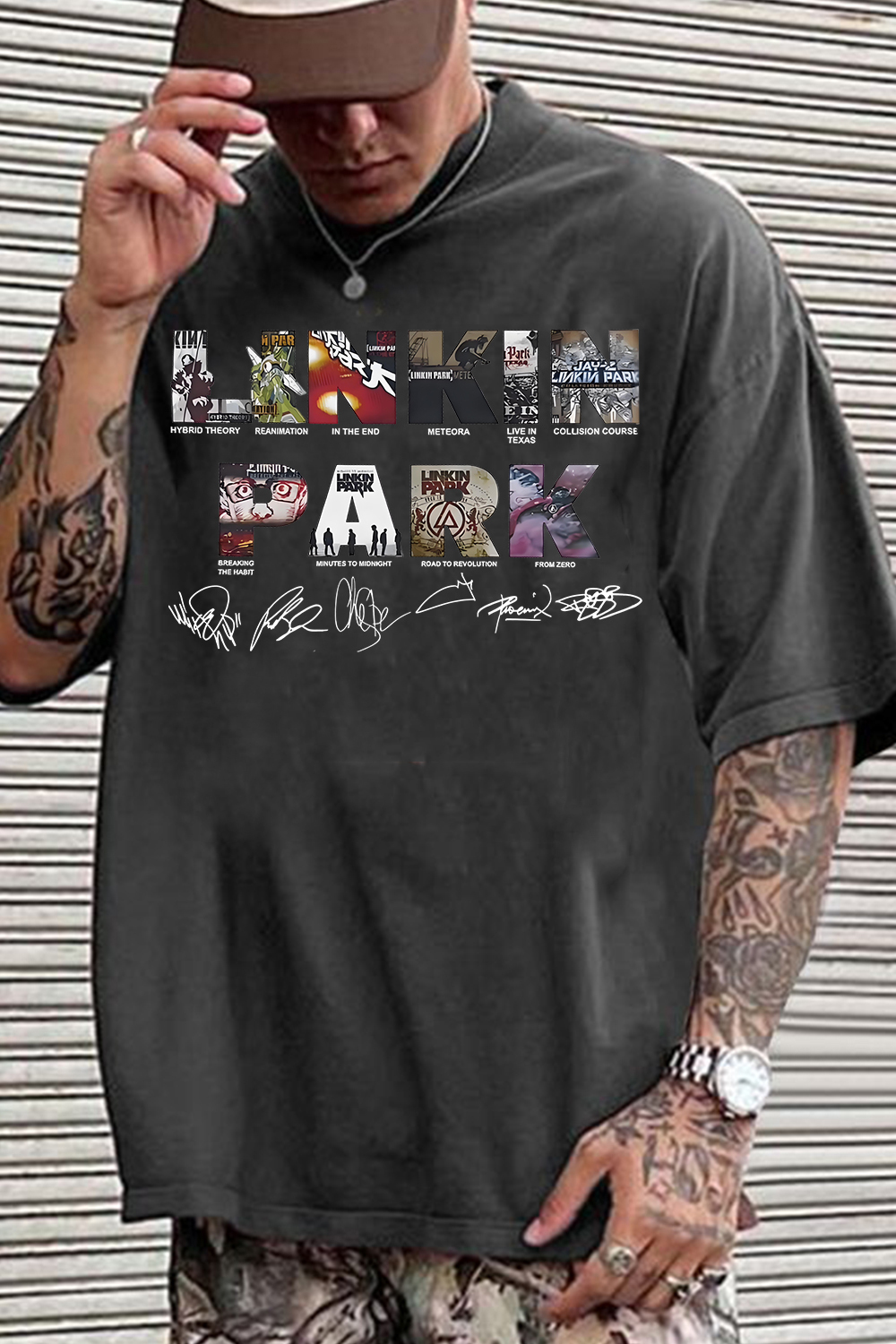 linkin Album Tee For Men