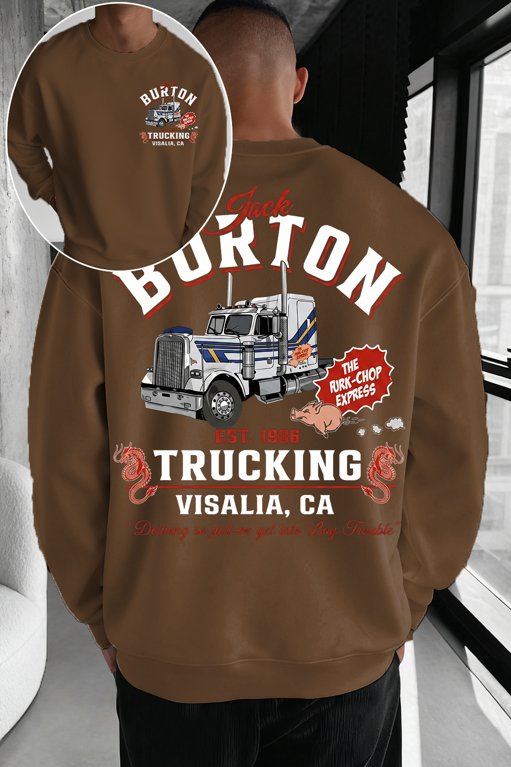🚛 Jack Burton Fans Sweatshirt