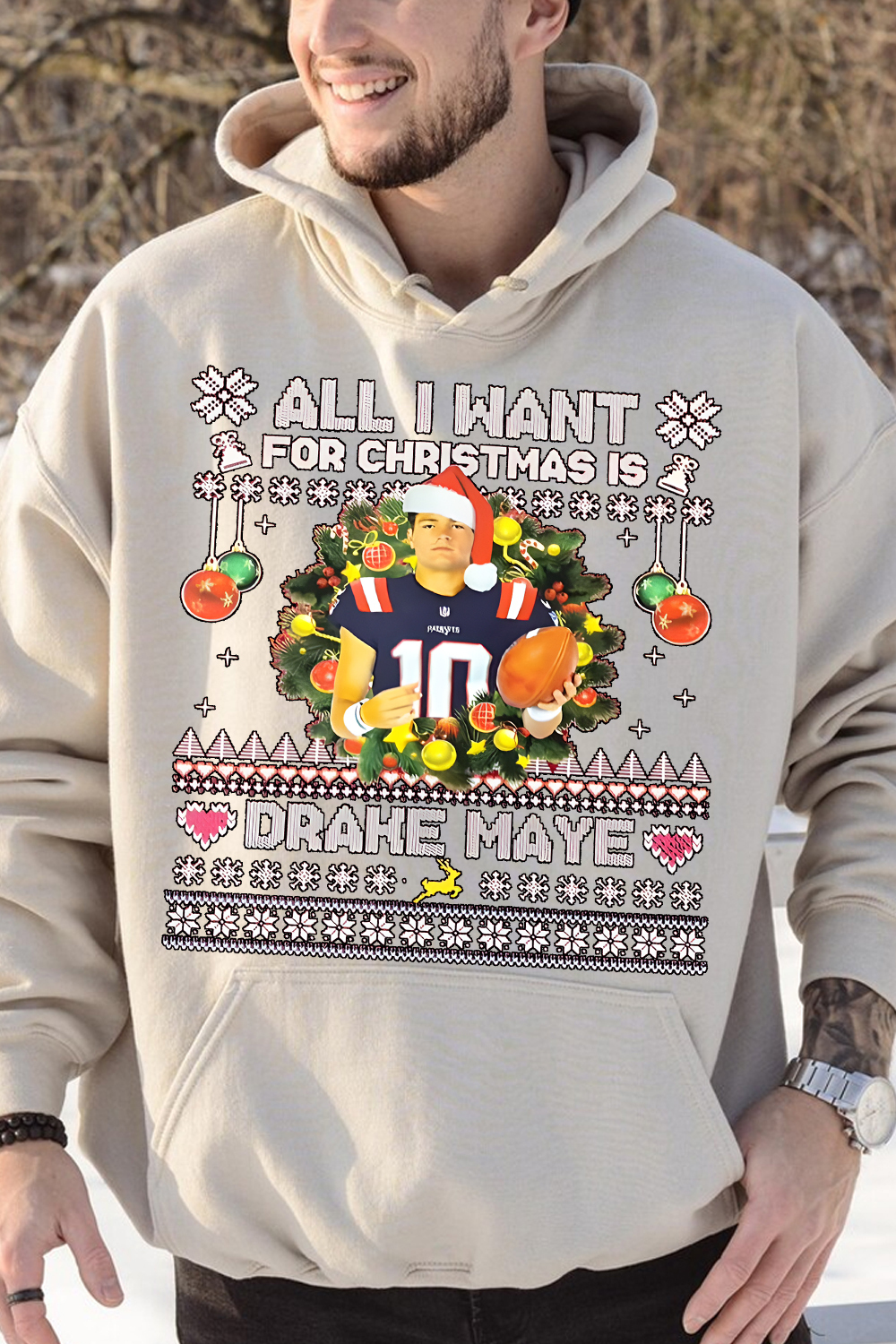 Drake Maye Hoodie