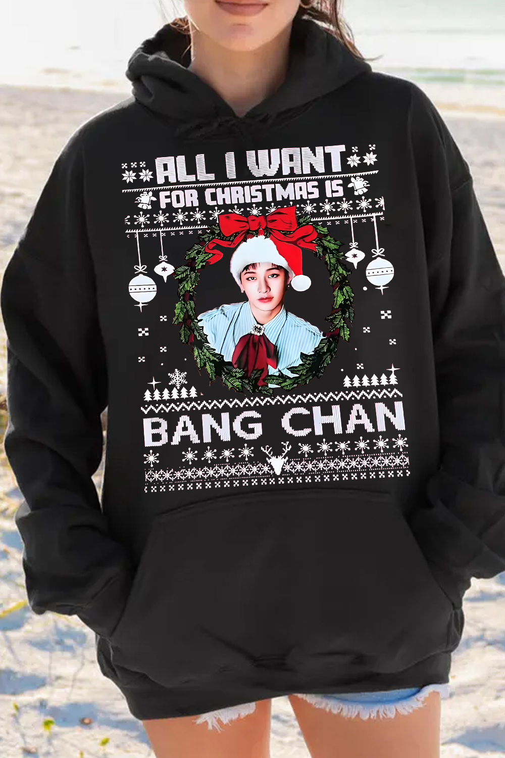 Bang Chan Christmas Hoodie