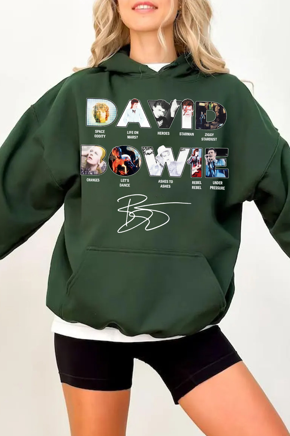 David Bowie Women's Hoodie