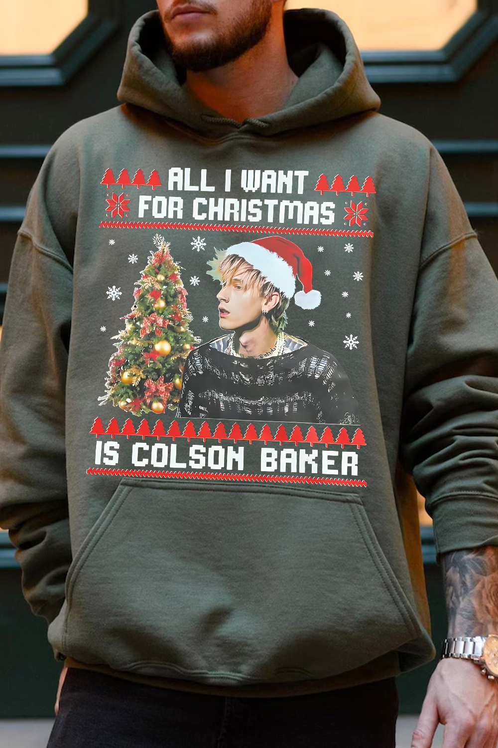 Christmas MGK Men Hoodie