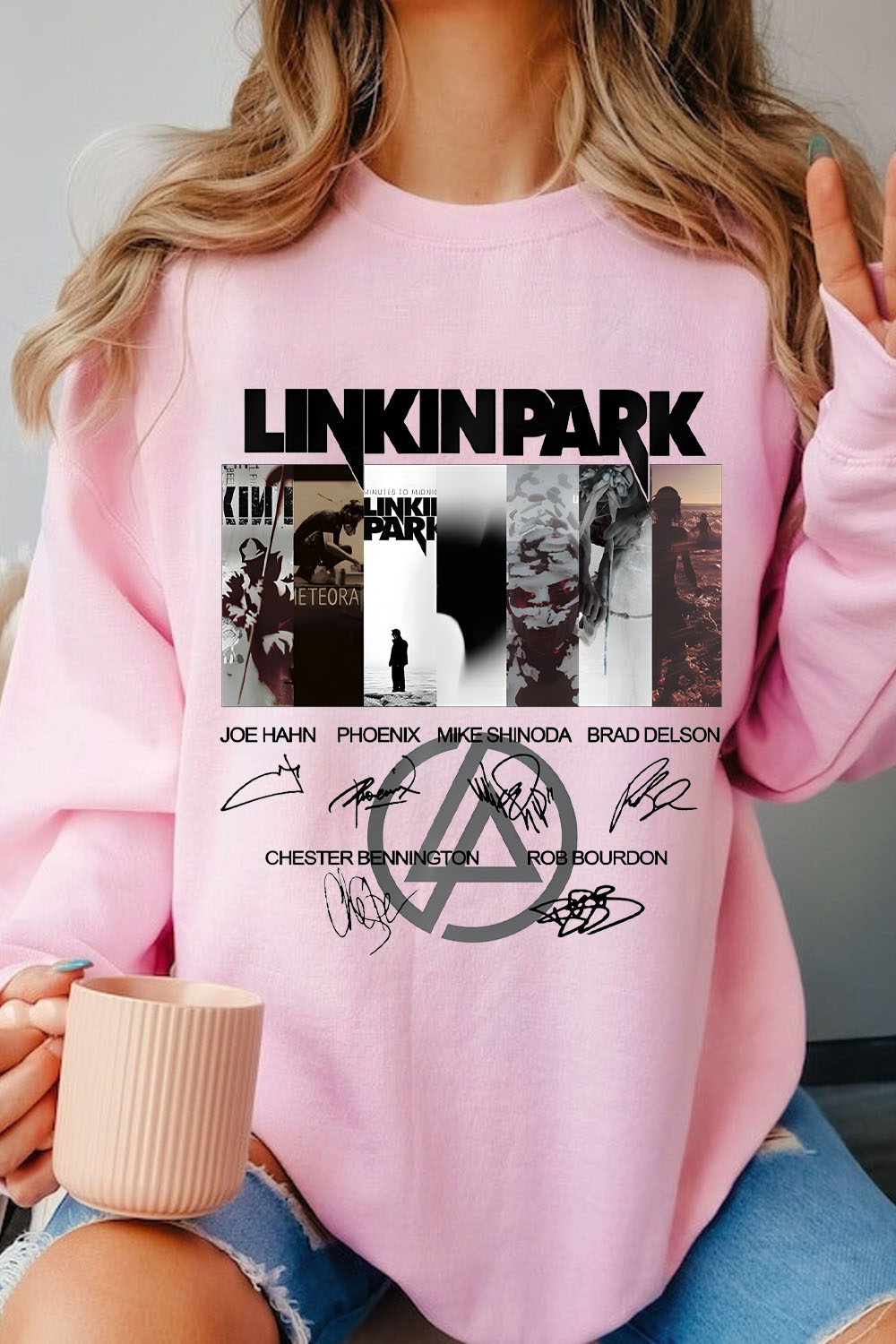 LP Logo Signatures Sweatshirt For Women