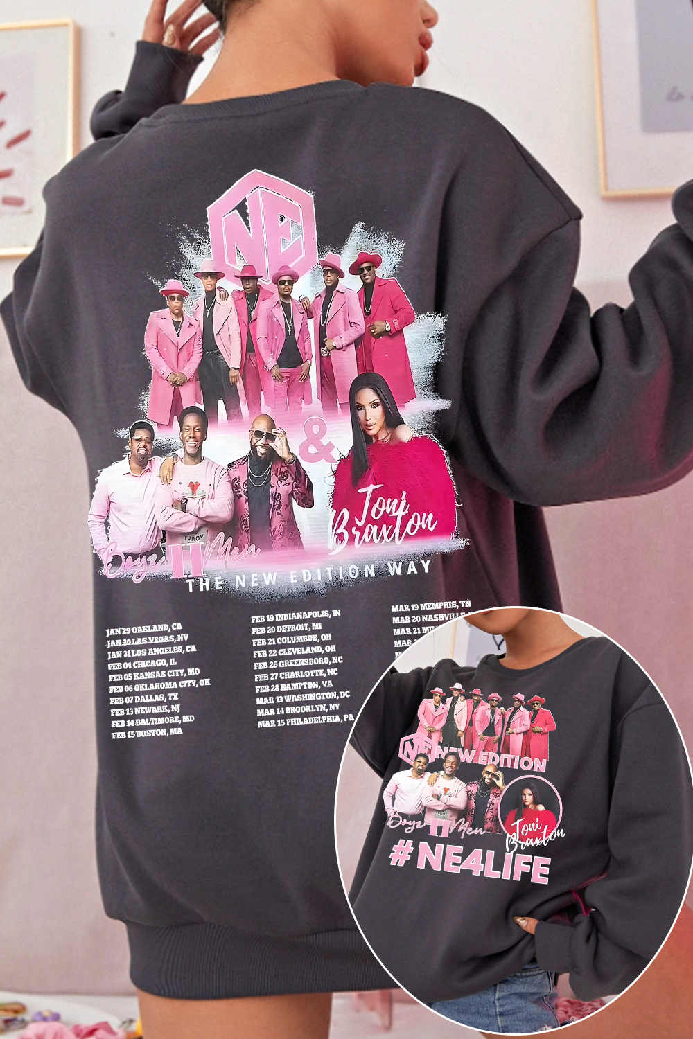 New Edition 2026 Tour Sweatshirt