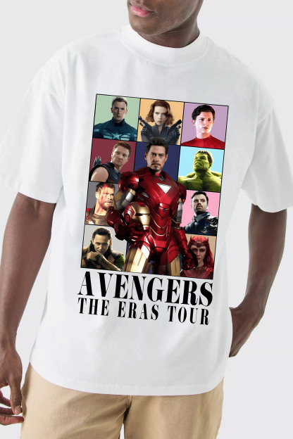 Epic Avengers Collage Shirt For Men