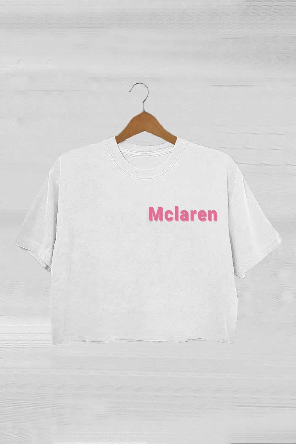 Lando Norris and Oscar Piastri Mclaren Funny Crop Tee For Women