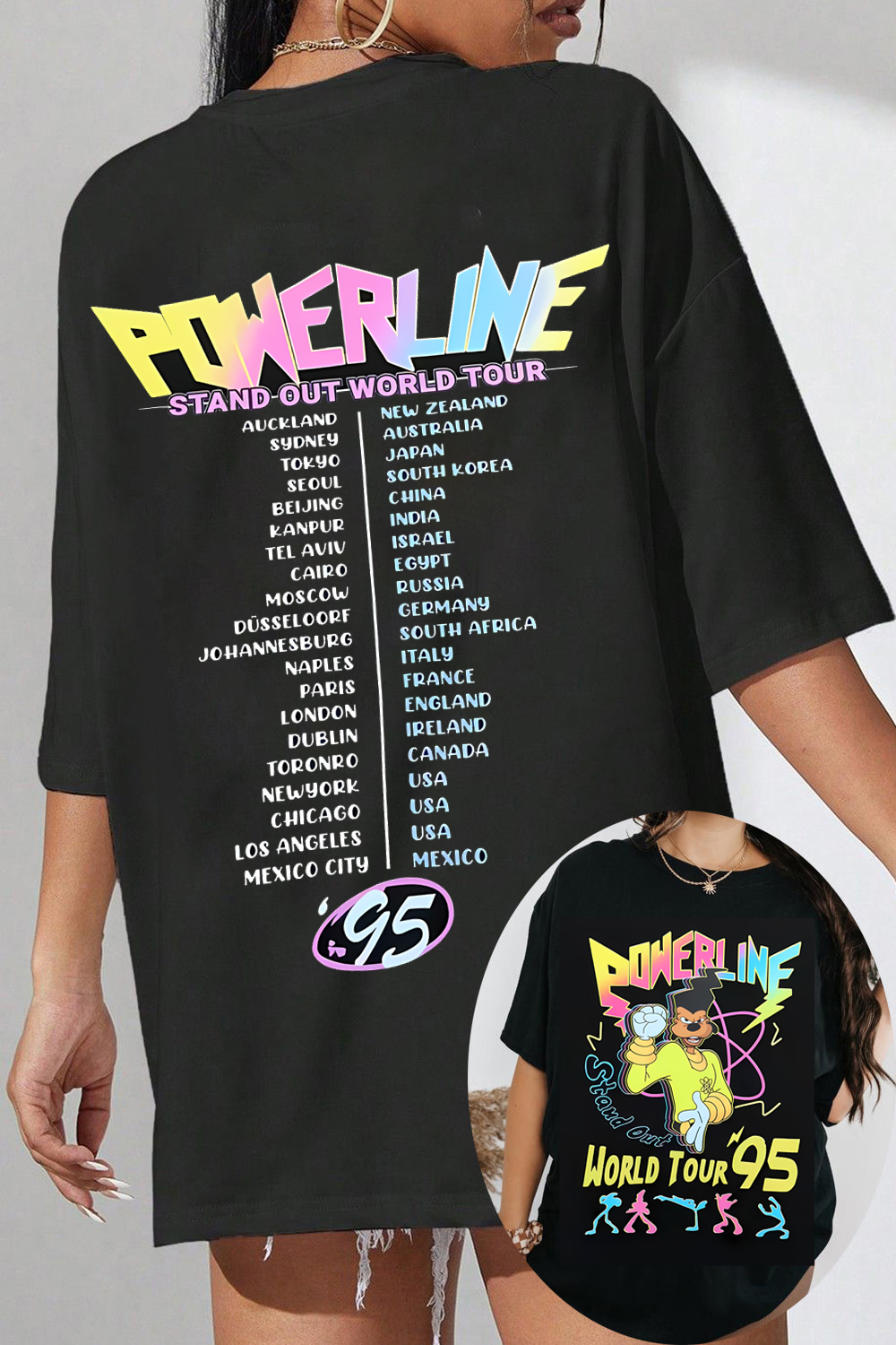 powerline goofy T-shirt