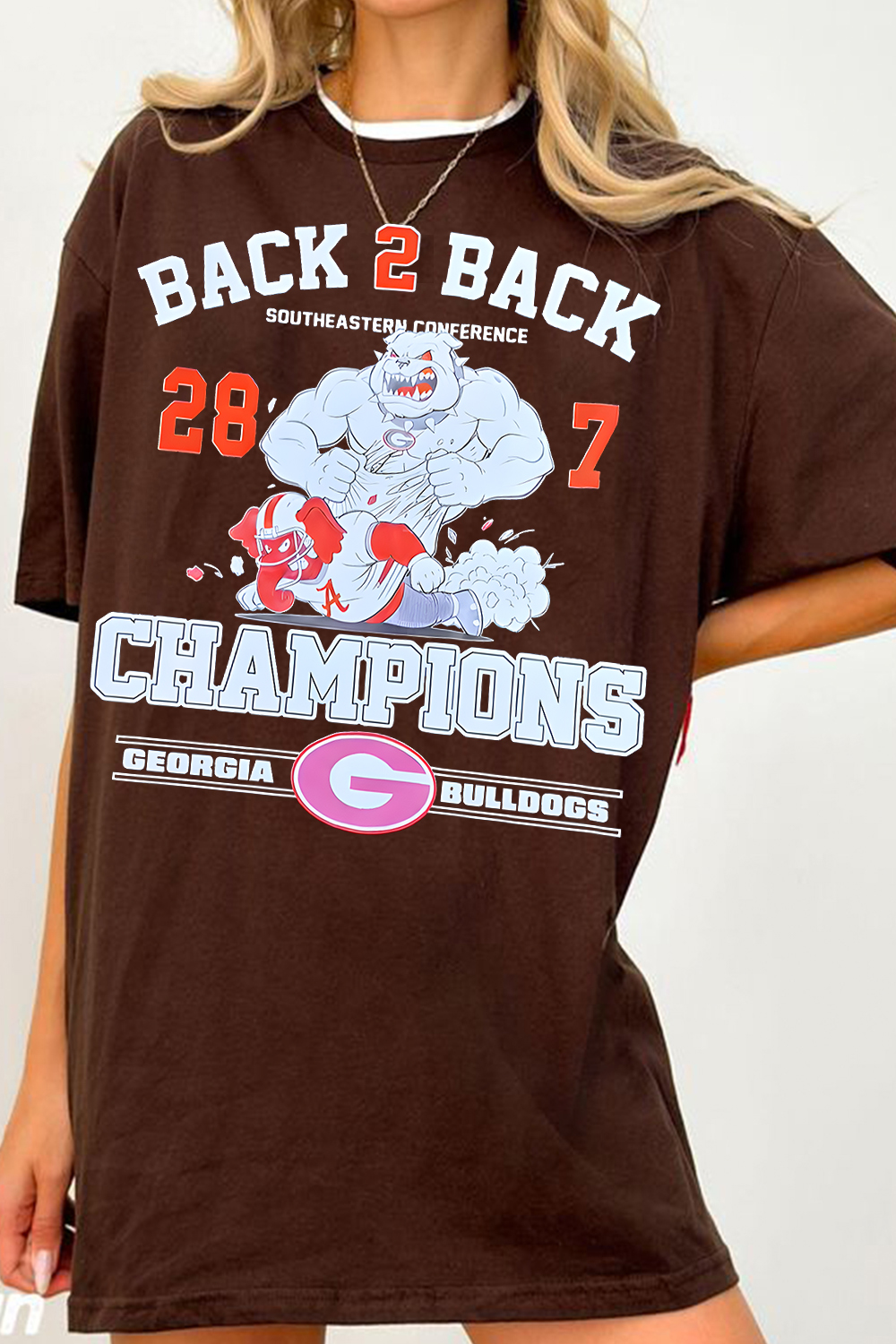 Back 2 Back SEC Champs Women Tee
