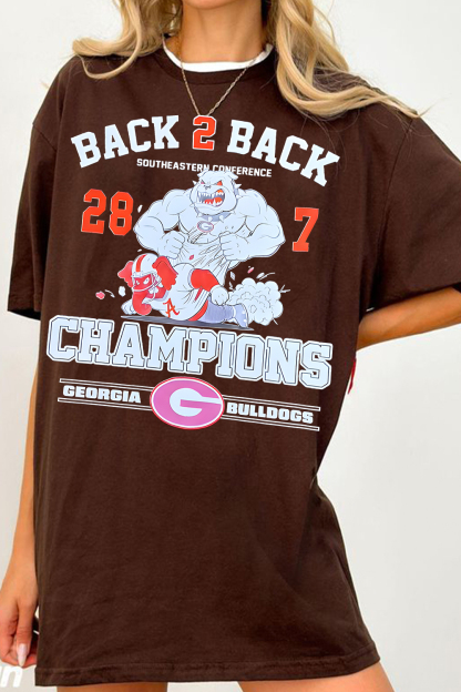 Back 2 Back SEC Champs Women Tee