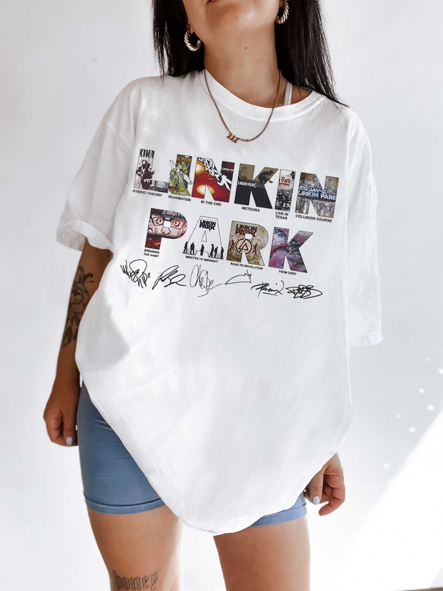 linkin Album Tee For Women