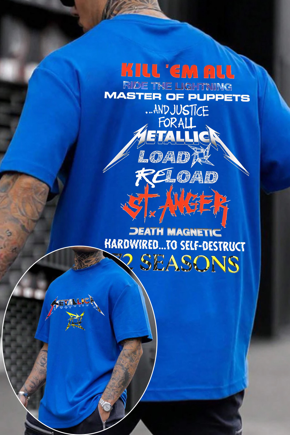 Metallica's fan TEE