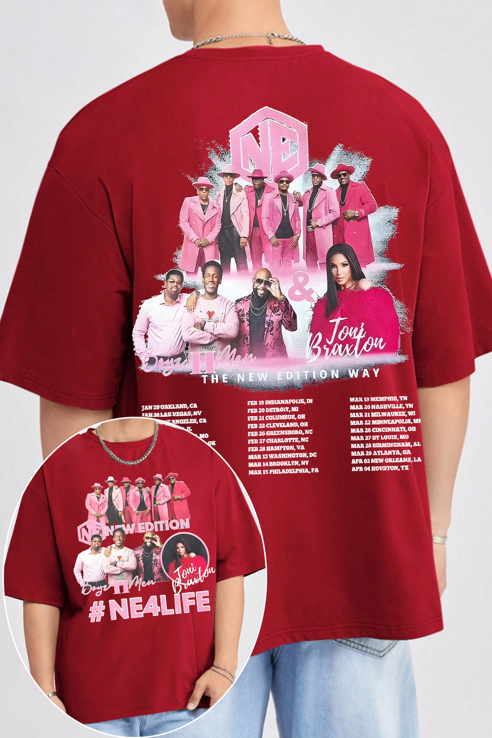 New Edition 2026 Tour Tee For Men