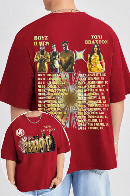 New Edition Way Tour 2026 Tee