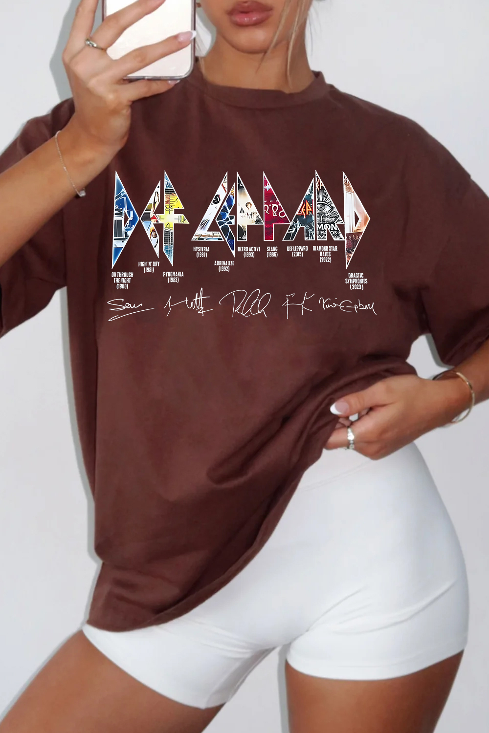 DEF LEPPARD Album WOMEN T-shirt