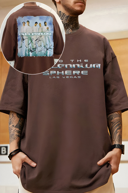 BSB Millennium tour  bboys tee