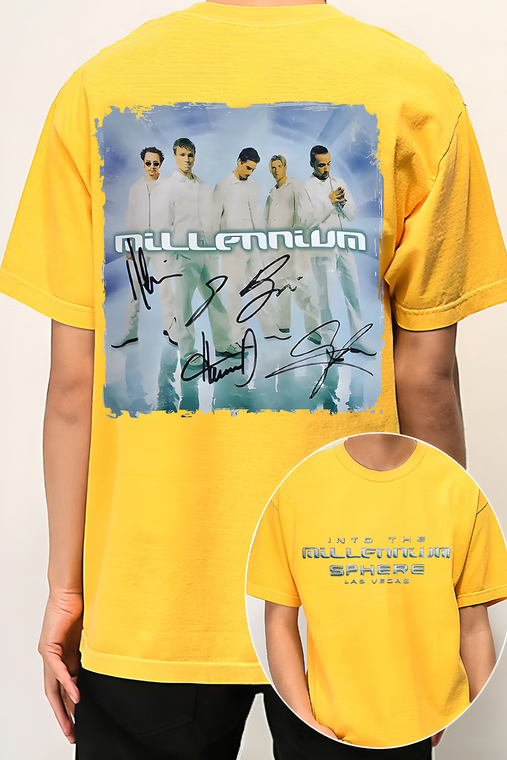 BSB Millennium tour  bboys tee