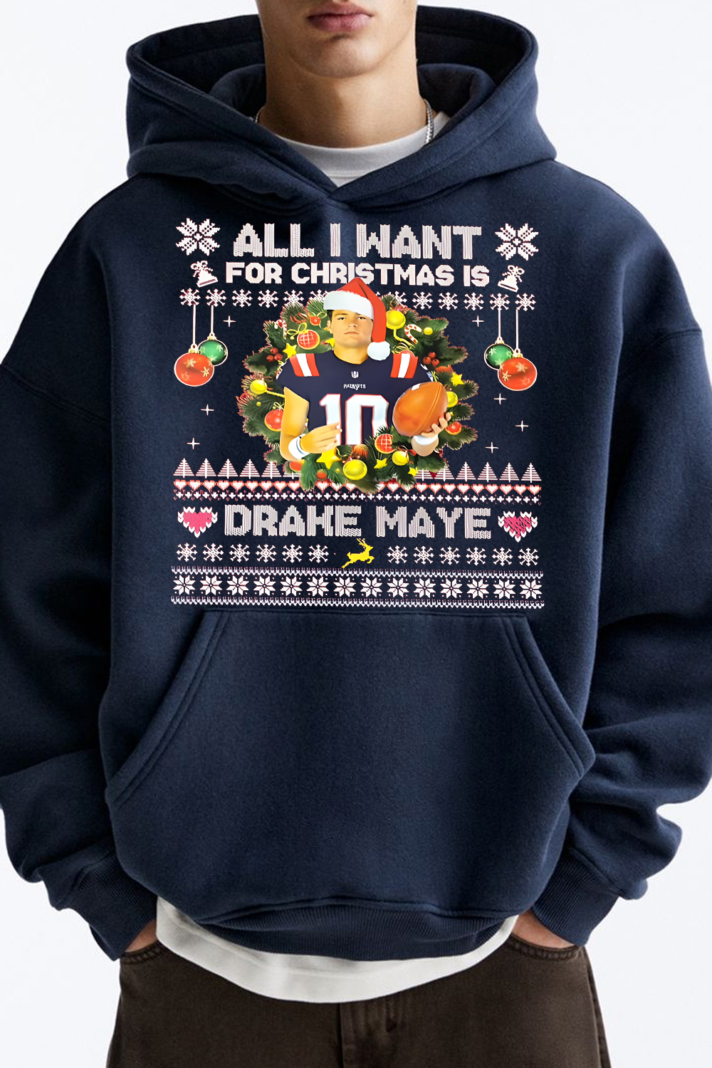 Drake Maye Hoodie