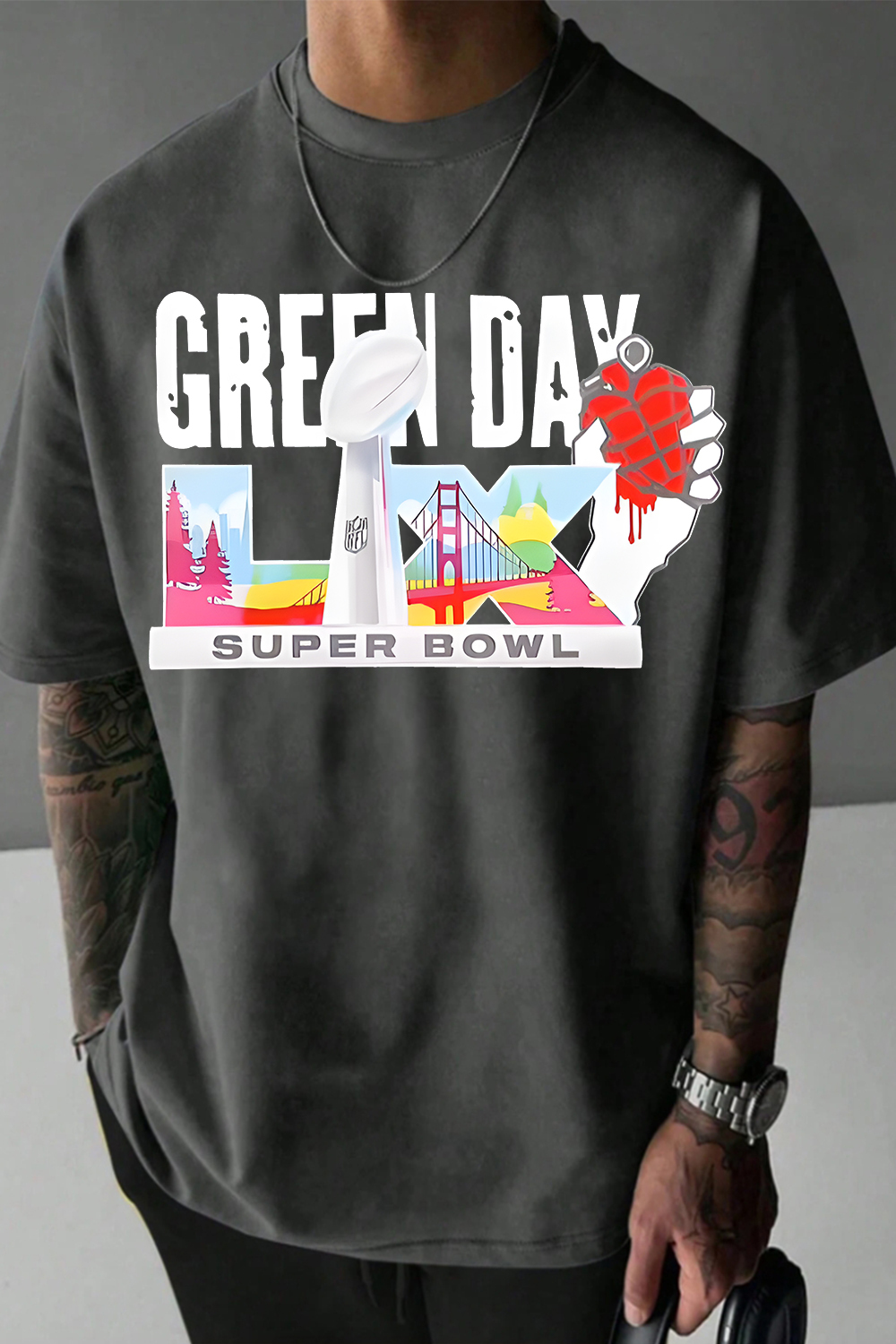 Super Bowl Green Day Shirt