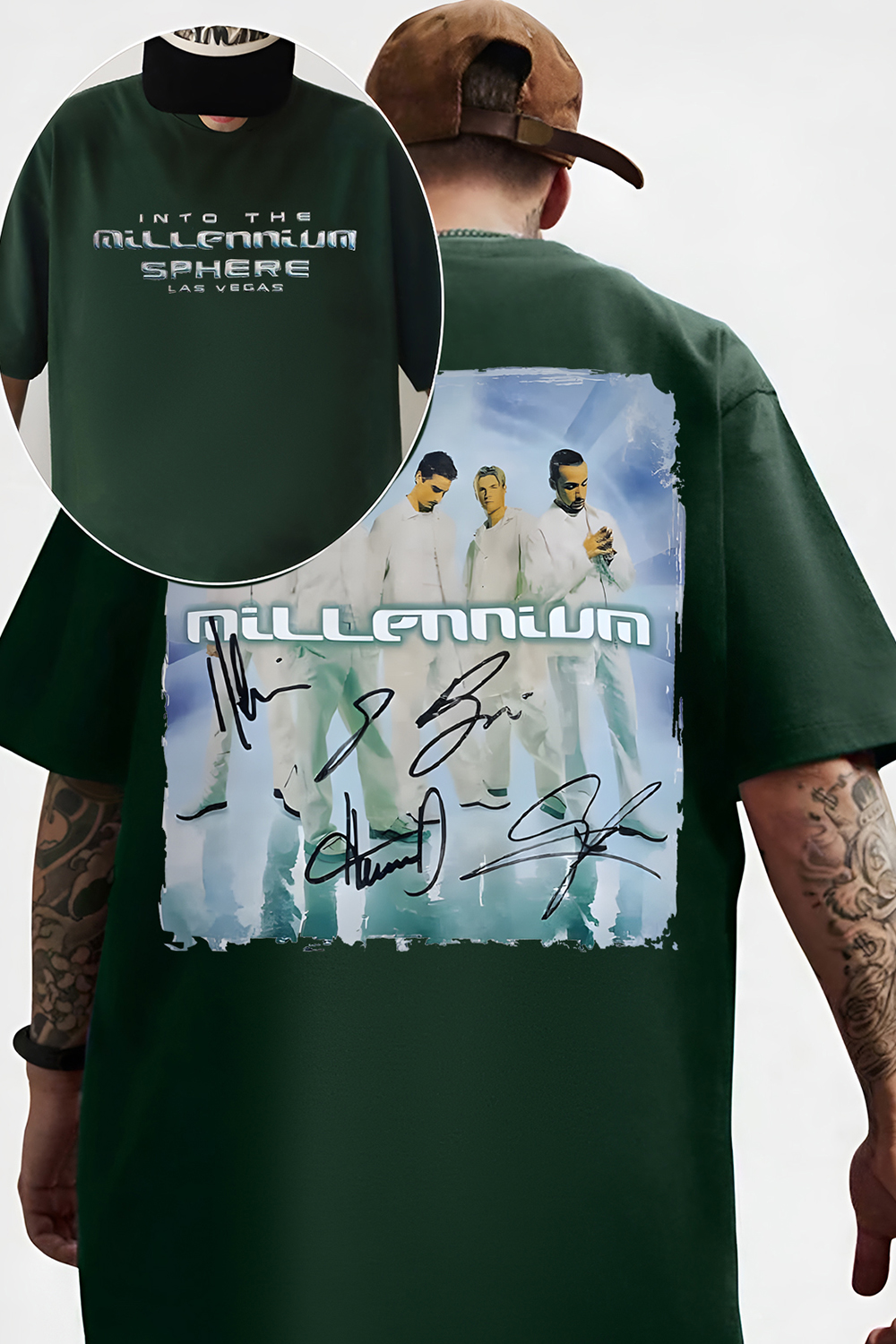 BSB Millennium tour  bboys tee