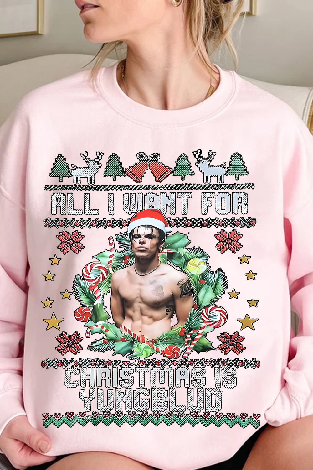 Yungblud Sweatshirt For Christmas