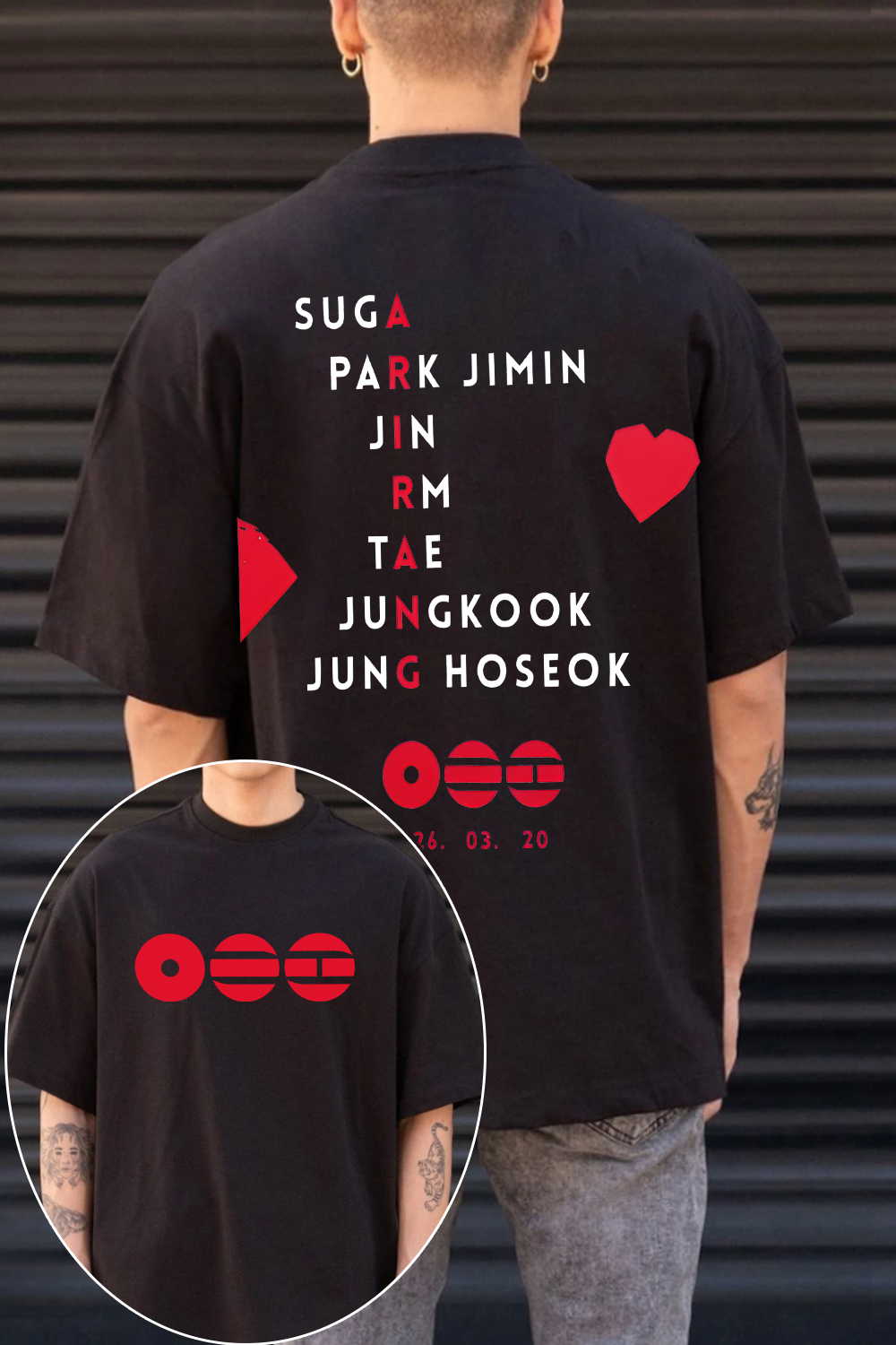 BTS Army Arirang Tee For Men