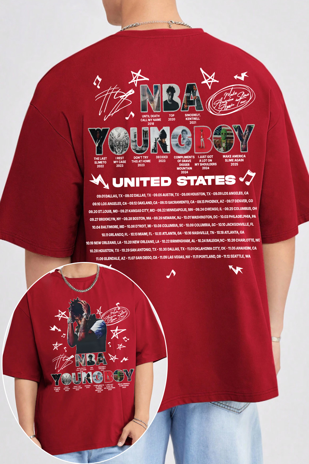 nbayoungboy cool shirt