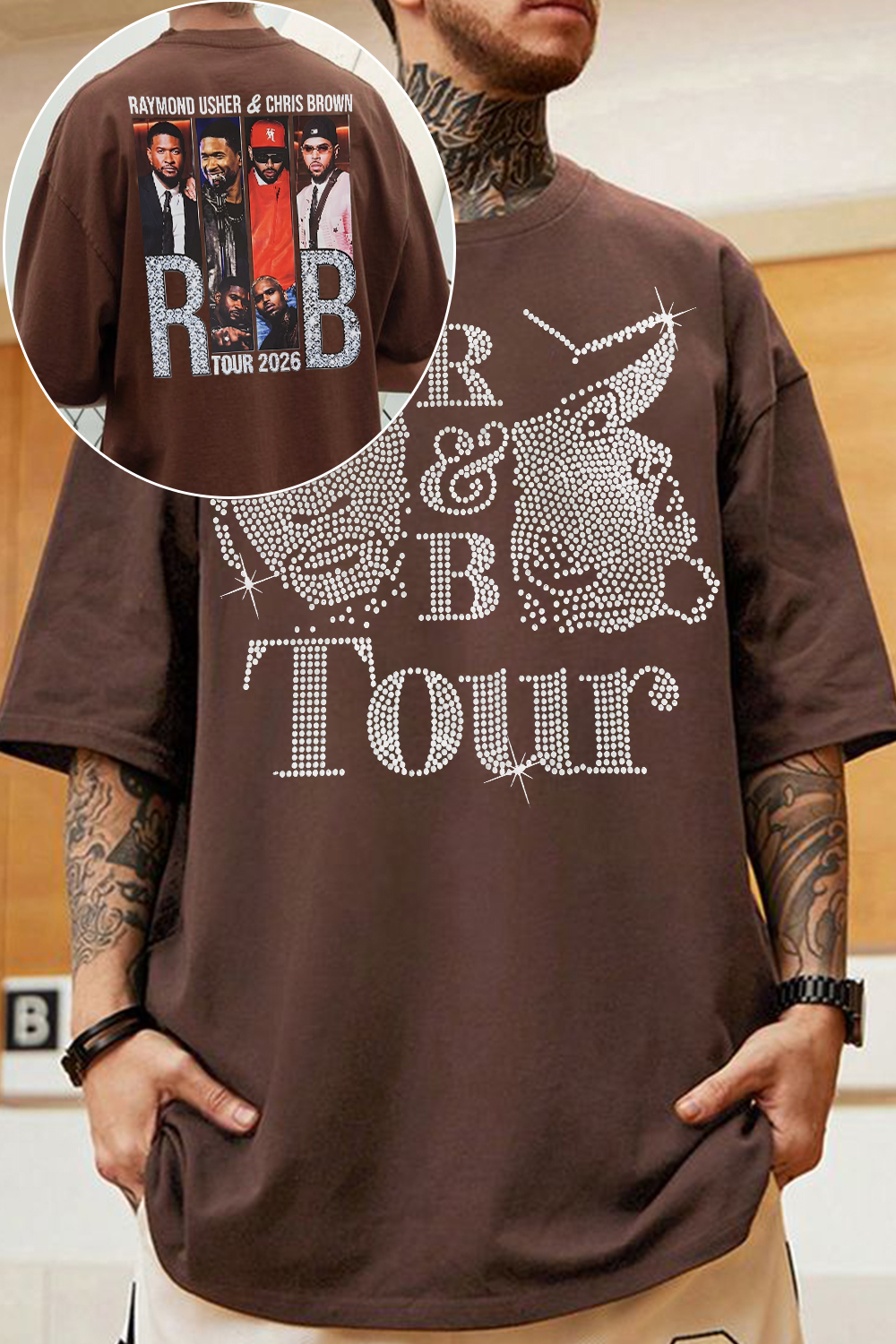 Raymond Usher & Chris Brown Shirt