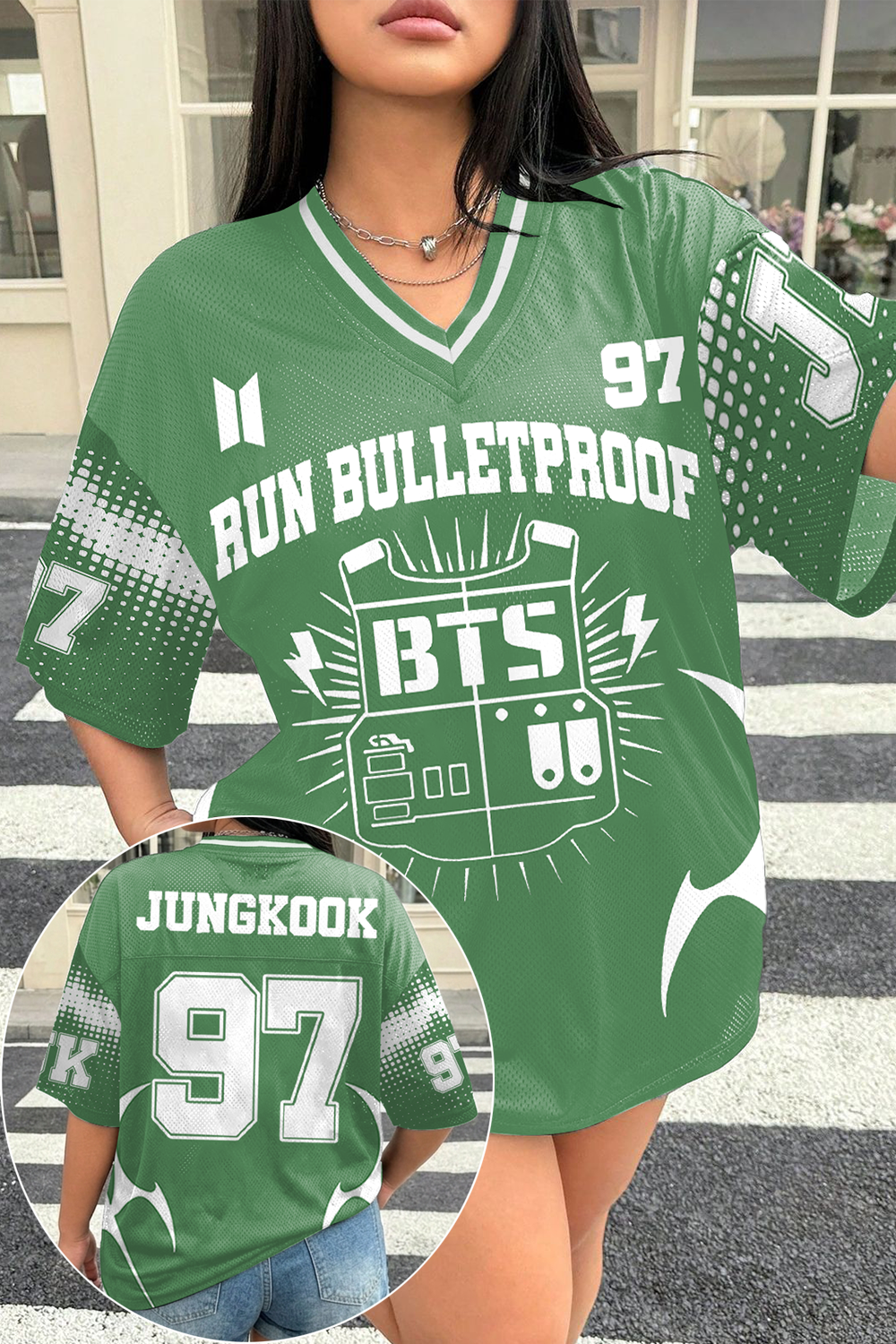 BTS Jungkook Fans Jersey