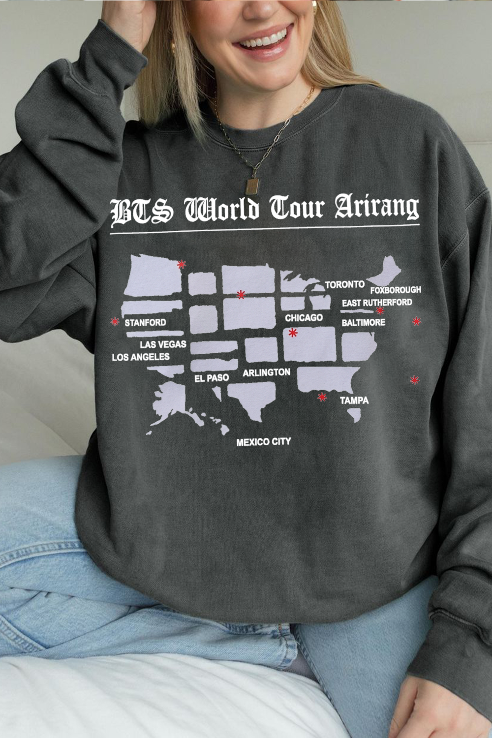 BTS Mexico City Tour Sweatshirt