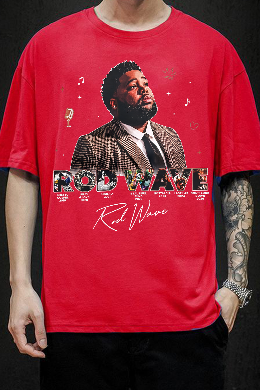 Rod Wave Print Shirt