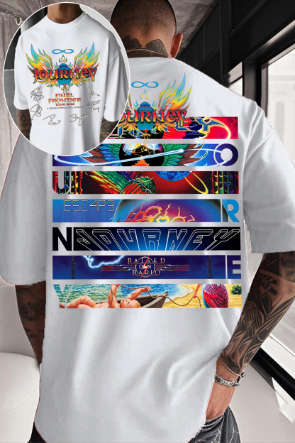 Journey Band Fan Tee