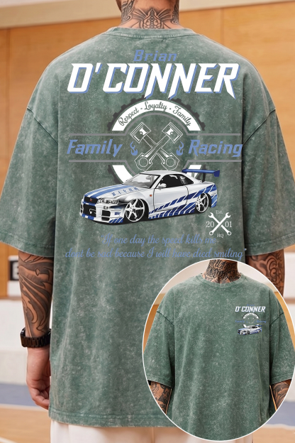 Fast And Furious 7 Washed Cotton Shirt