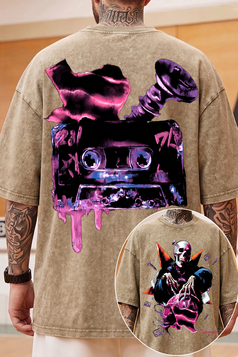 Htown Washed Cotton Tee