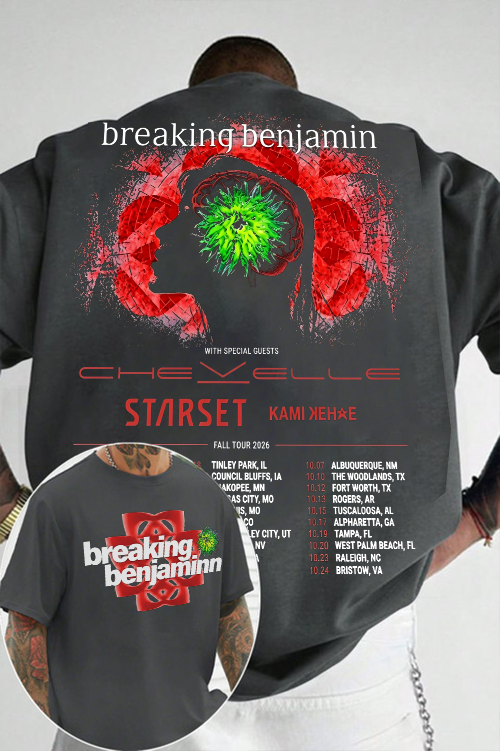 Breaking Benjamin Shirt